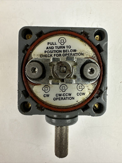 EATON E50DR1 LIMIT SWITCH OPERATING HEAD ONLY SER A1 5° PRETRAVEL