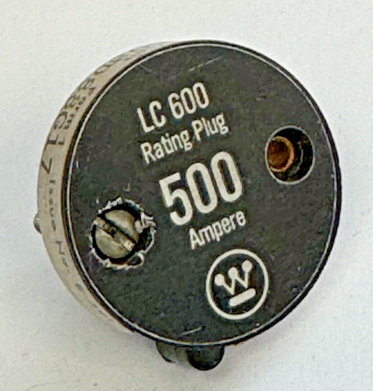 WESTINGHOUSE - LC 600 500A - RATING PLUG - 6LC500 - 500 AMPERE