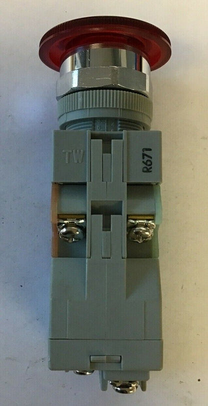 IDEC PUSH BUTTON AVLW424611-R 120-600VAC 110-600VDC