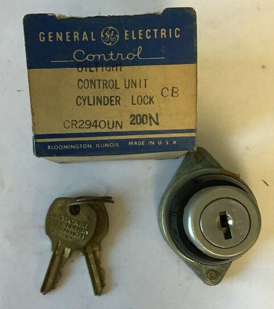 GE CR2940UN200N OILTIGHT CONTROL UNIT CYLINDER LOCK