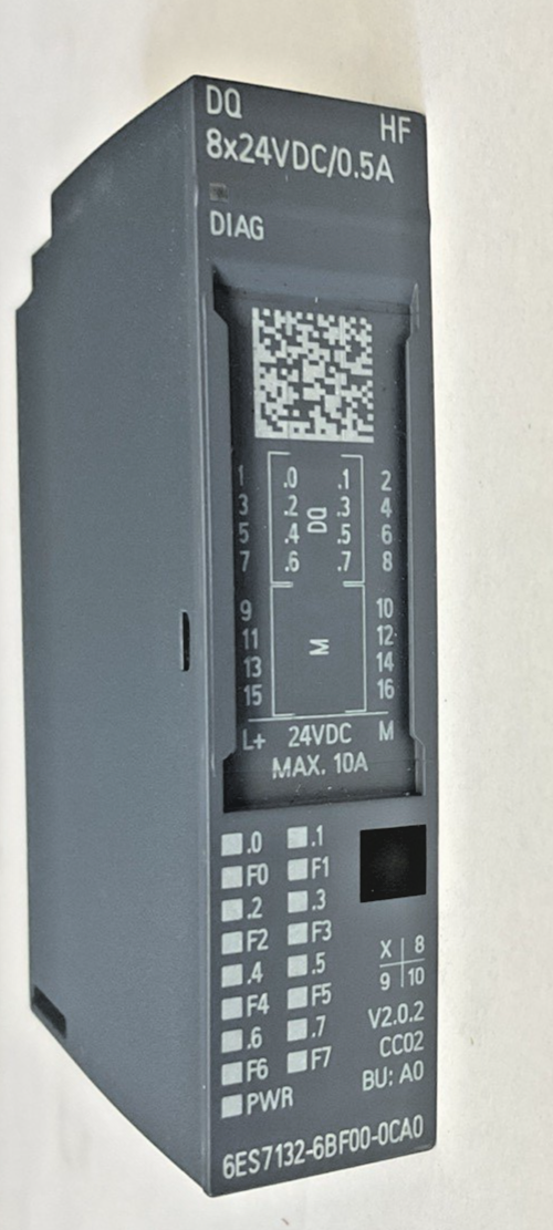 SIEMENS 6ES7 131-6BF00-0CA0 DIGITAL OUTPUT MODULE 24VDC 4A 8x24VDC/0.5A*LOTOF10*