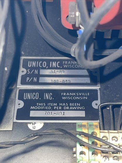 UNICO 701-891 AC DRIVE 308-049 KAL362501212 250AMP 312-733