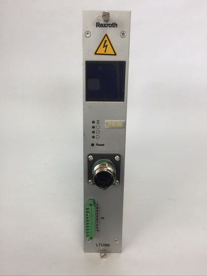 REXROTH TYP: 0 608 750 108 LTU350 INPUT 330VDC 10A OUTPUT 3PH 230V 10A