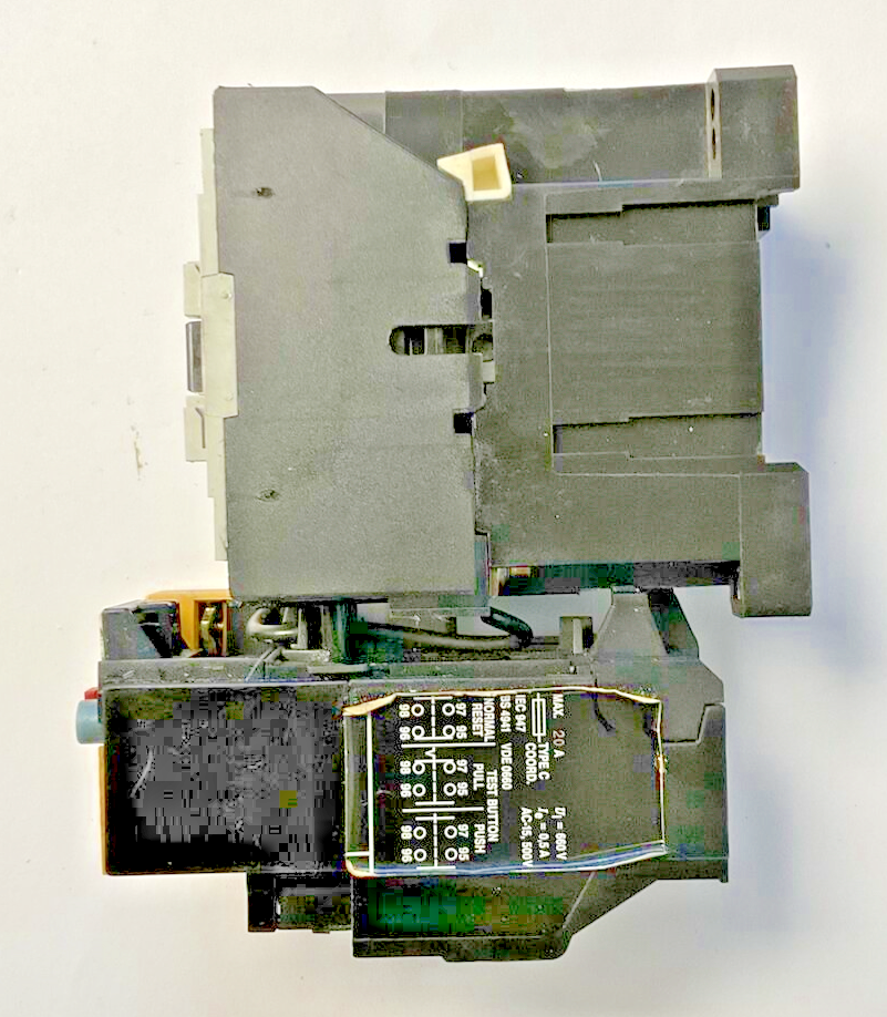 ALLEN BRADLEY 100-A12ND3 SER.B CONTACTOR W/ 193-BSB 60 SER.B  OVERLOAD RELAY