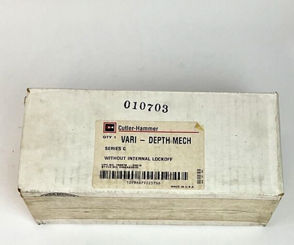 CUTLER HAMMER 5092A62G05 VARI DEPTH MECH SERIES C W/O INTERNAL LOCKOFF