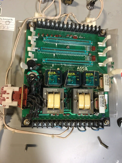 Automatic Transfer Switch w/ Control Panel Enclosure - Asco 940 100A 240V