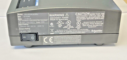 SCHNEIDER ELECTRIC PS120/240-AC85U POWER SUPPLY 120/240VAC 150VA 50/60HZ