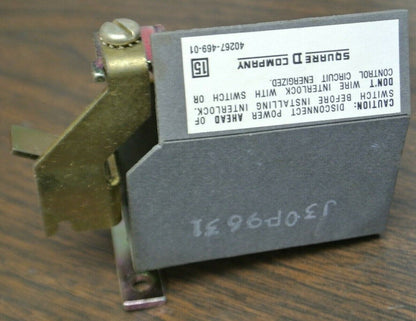 SQUARE D 9999 R43 ELECTRICAL INTERLOCK / SINGLE POLE / 9422 60A / NEW SURPLUS