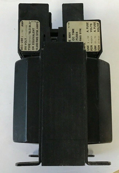 GENERAL SIGNAL E1803PB INDUSTRIAL CONTROL TRANSFORMER .180KVA 50/60HZ TYPE E3PB