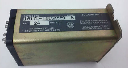 ALLEN BRADLEY, 1617L-T11SX58, SER. A,DRY REED RELAY, 24VDC, 1A, 15VA, 150V AC/DC