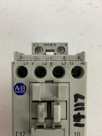 ALLEN BRADLEY STARTER (100-C12E*10 COIL 24VDC + 193-EA1EB 1.6-5.0A)