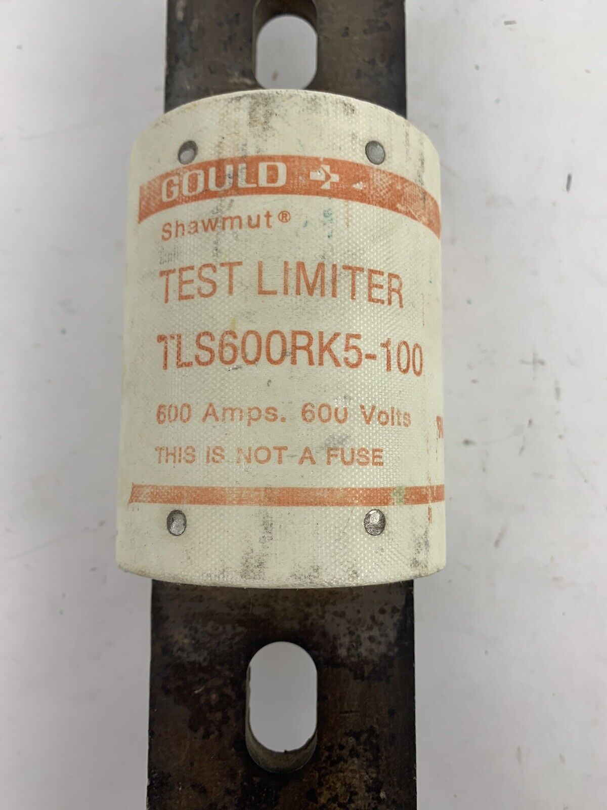 Gould Shawmut TLS600RK5-100 600A 600V Test Limiter (NOT A FUSE)