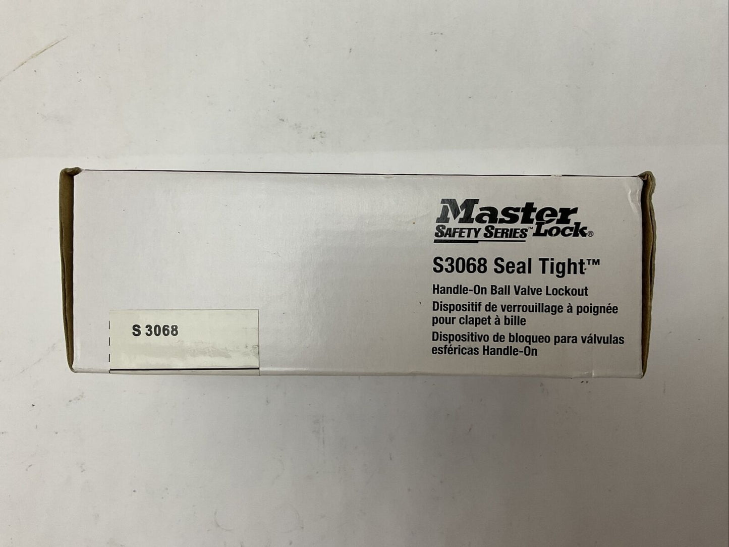 MASTER LOCK S3068 SEAL TIGHT HANDLE-ON BALL VALVE LOCKOUT