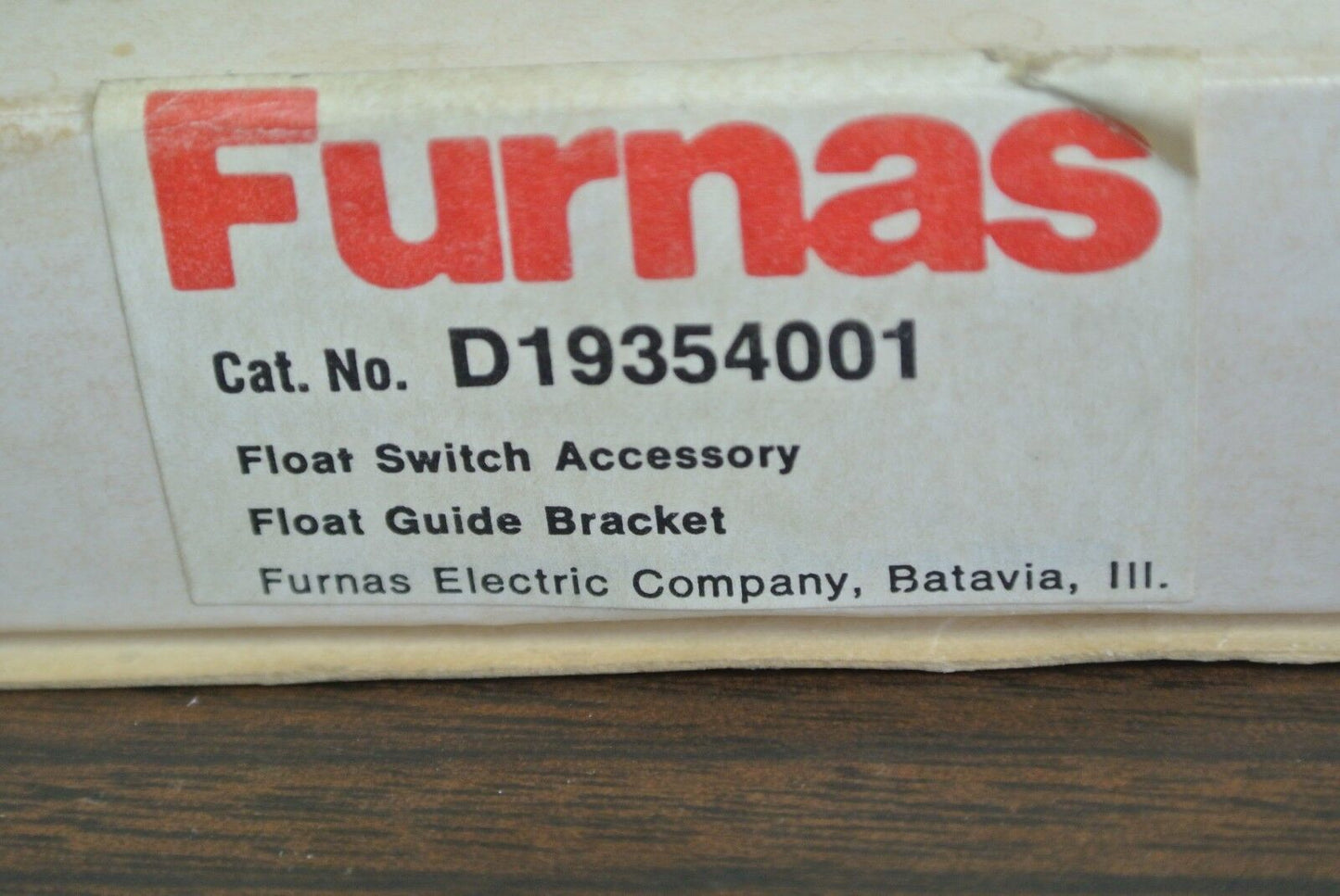 FURNAS D19354001 - FLOAT SWITCH BRACKET - NEW SURPLUS