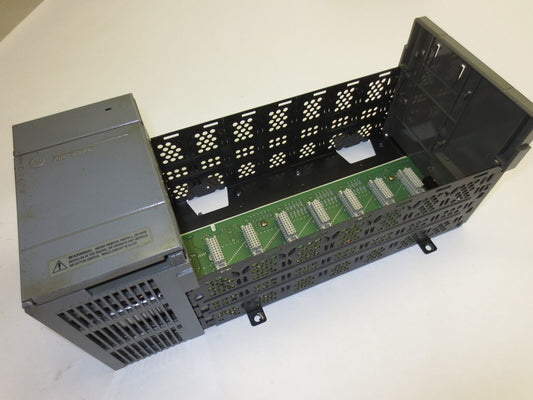 ALLEN-BRADLEY 1746-P2 SLC500 POWER SUPPLY + 1746-A7 7-SLOT RACK