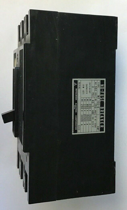 MITSUBISHI NF 100-E CIRCUIT BREAKER 60AMP 550VAC/250VDC 3POLE