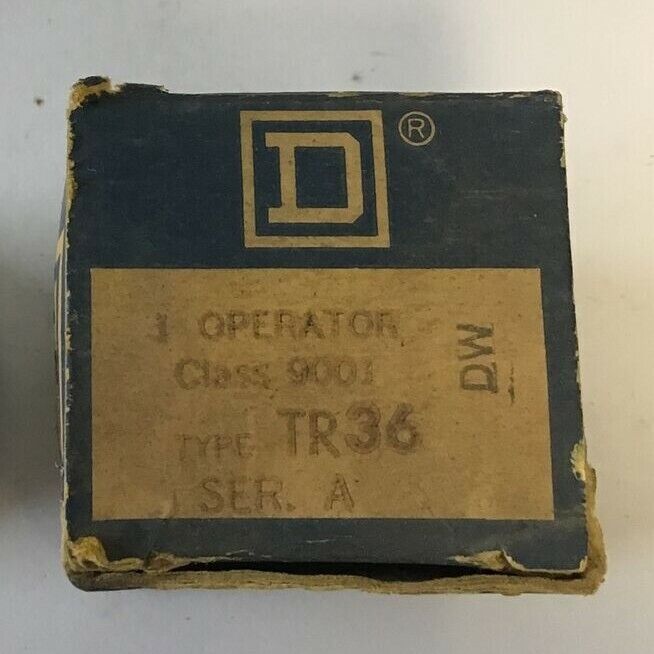 SQUARE D 9001 TR36  OPERATOR SER.A