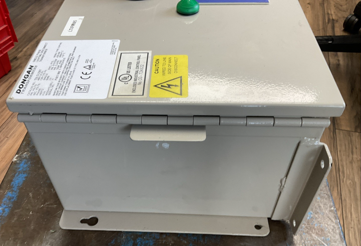 DONGAN TDL12-230Y SINGLE PHASE LIGHTING DISCONNECT TRANSFORMER 2KVA PRI 480V SEC