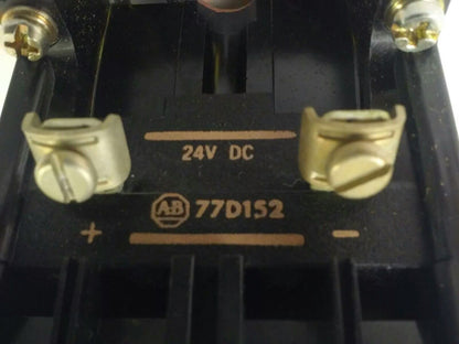 ALLEN BRADLEY, 700DC-R110Z24 SER.B, 2P, 1N.O.-1N.C., 24V DC COIL, MISSING PARTS