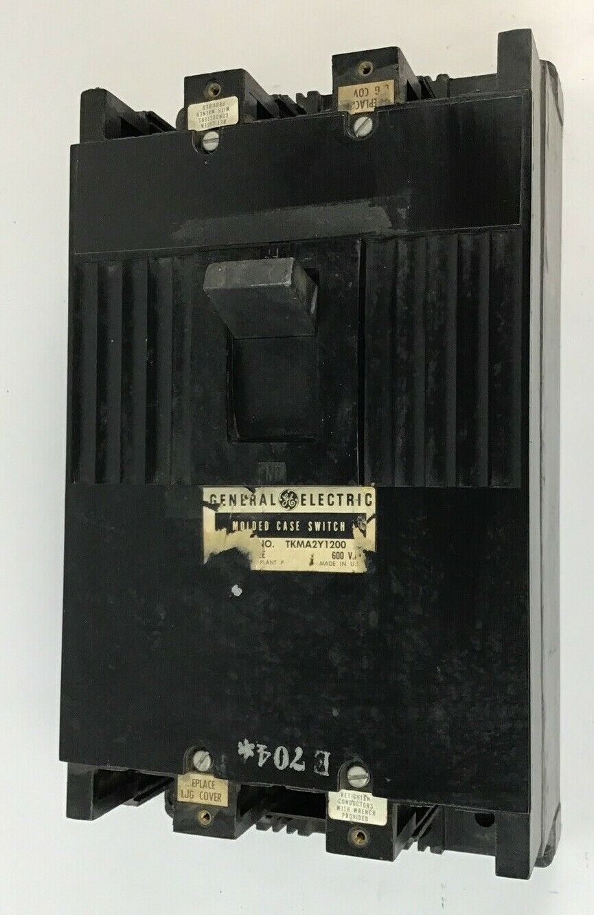 GENERAL ELECTRIC CIRCUIT BREAKER TKMA2Y1200 600VAC