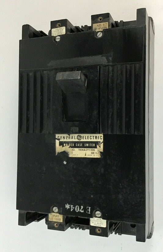 GENERAL ELECTRIC CIRCUIT BREAKER TKMA2Y1200 600VAC
