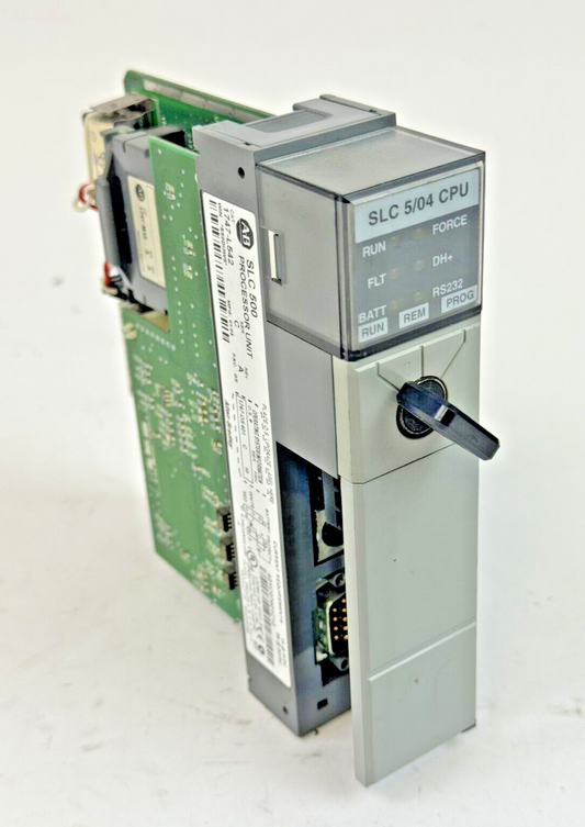 ALLEN-BRADLEY - 1747-L542 SER. C REV. A FRN: 10 -SLC 500 CPU PROCESS. & 1747-M13