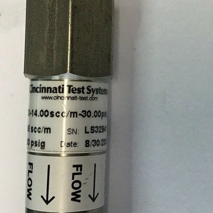 CINCINNATI TEST SYSTEMS 520-14.00SCC/M-30.00PSGI-1 LEAK DETECTION