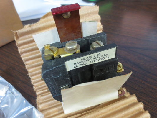 SQUARE D CLASS 9065 ARO-1L / AR0-1L THERMAL OVERLOAD RELAY 78041 - NEW SURPLUS