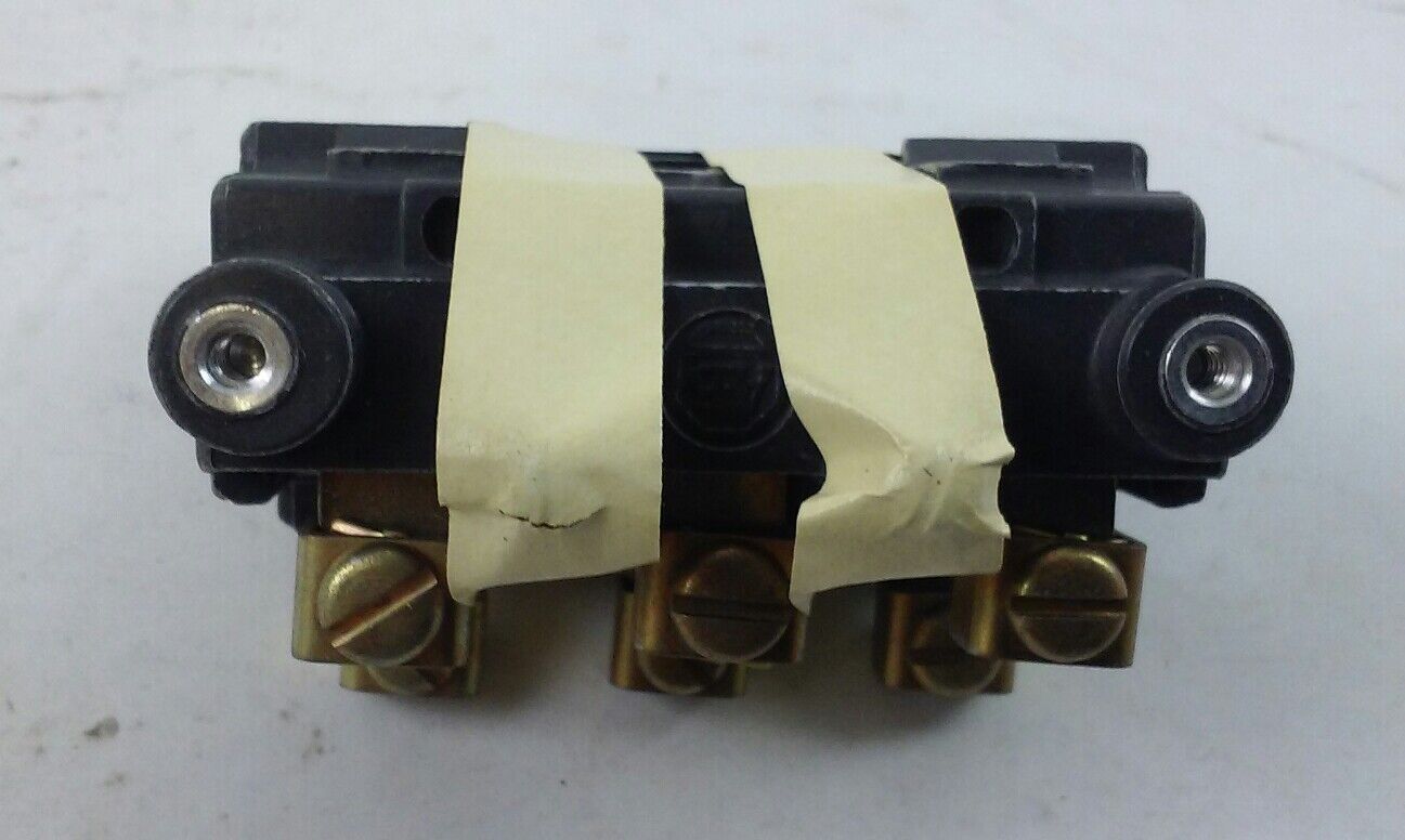 Allen Bradley A-B X-355639 X355639 STATIONARY CONTACT BLOCK ASSEMBLY (NEW)
