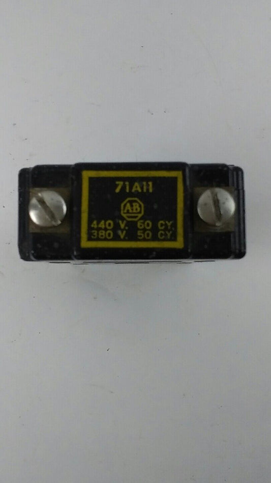 ALLEN BRADLEY 71A11 COIL 440V 60CY 380V 50CY