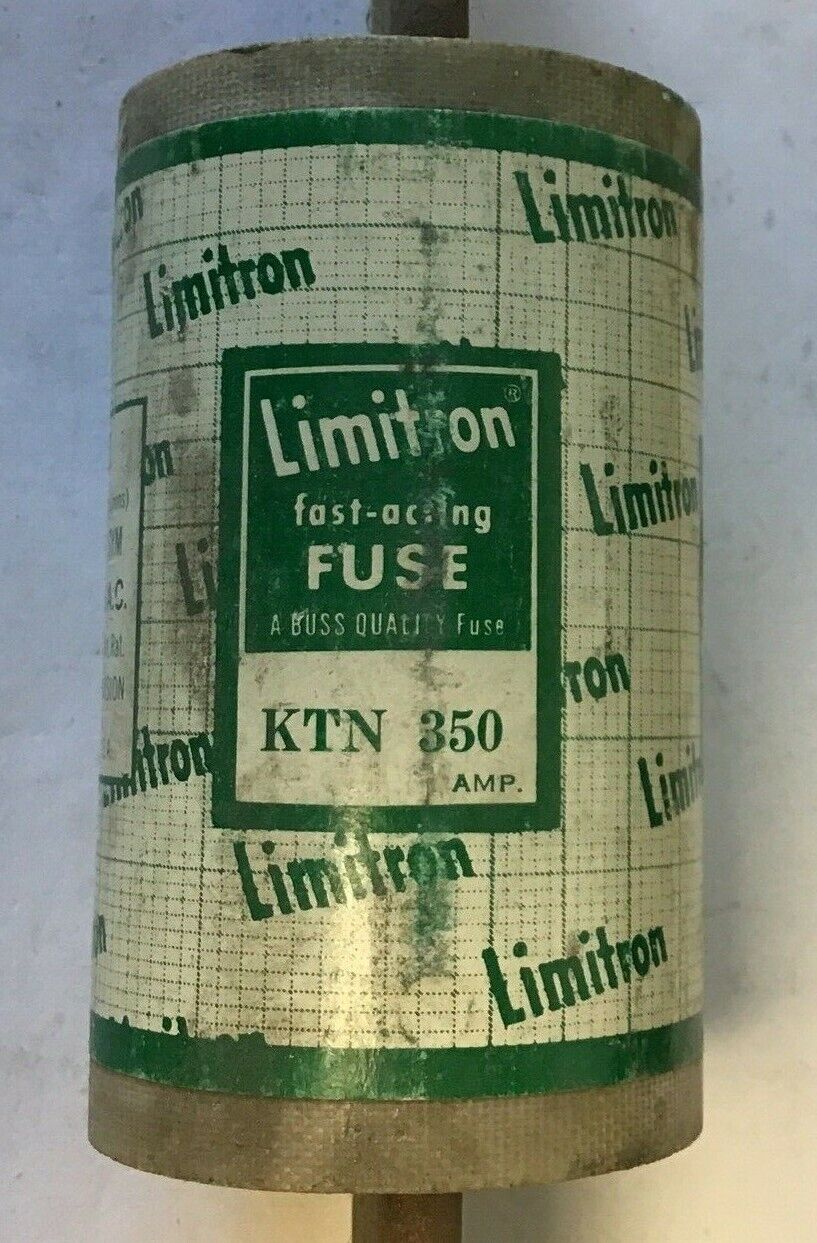 BUSSMANN LIMITRON KTN 350 FAST ACTING FUSE 250VAC CLASS K1