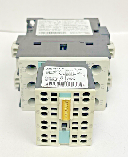 SIEMENS - 3RT1024-3B..0 & 3RH1921-2HA31 & 3RT1926-1BB00 W/ 24VDC COIL