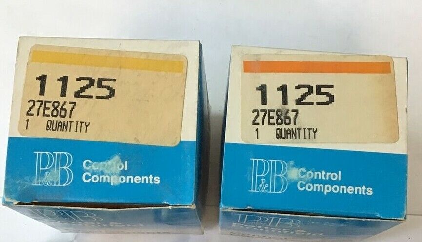 POTTER & BRUMFIELD 27E867 RELAY SOCKET***LOTOF2***