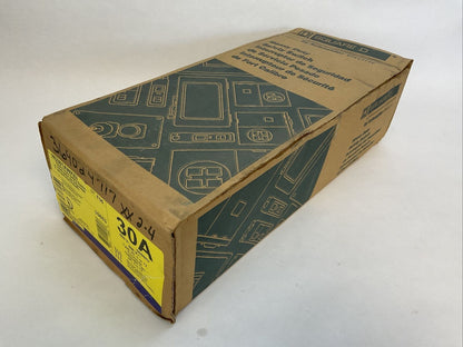 SQUARE D HU361AWKEI SER F06 600V 30A HEAVY DUTY SAFETY SWITCH TYPE 3R, 5 OR 12
