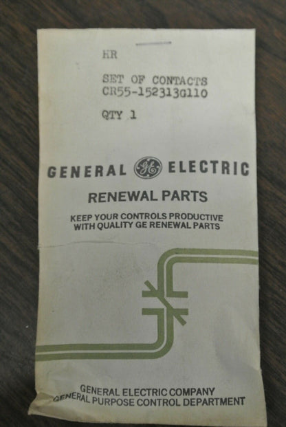 GENERAL ELECTRIC CR55-152313G110 CONTACT KIT / SET / NEW SURPLUS / 55-152313G110