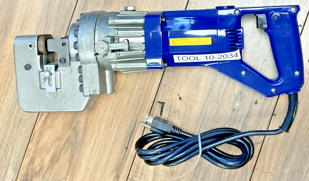 ELECTRIC HYDRAULIC PUNCHER MHP-20 110V 50/60HZ 1150W 6.5, 9, 13, 17, 20.5 BITS