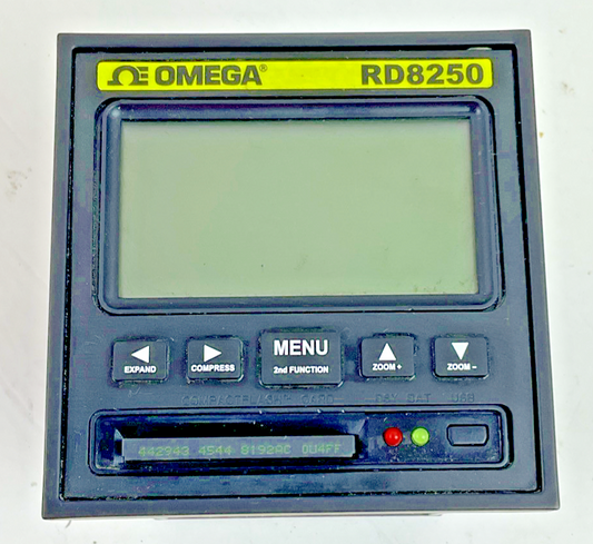 OMEGA RD8250 PAPERLESS RECORDER  7VA