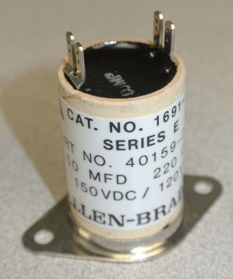 ALLEN-BRADLEY 1691-N2 CONTACT PROTECTOR / SURGE SUPPRESSOR / 0.5 mfd / 220 OHMS