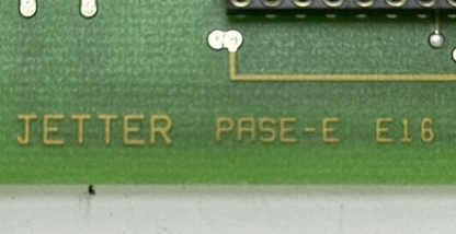 JETTER PASE-E E16 CIRCUIT BOARD