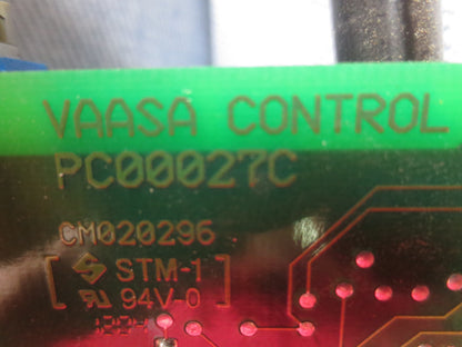 VACON VAASA CONTROL PC00027C AC DRIVE CONTROL PLC CIRCUIT BOARD - CM020296