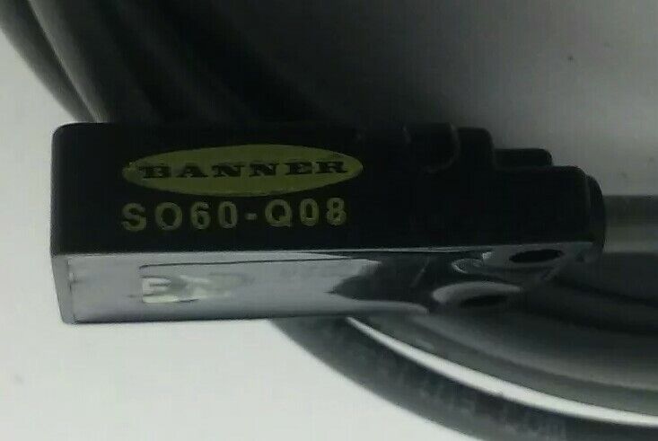 BANNER SO60-Q08 PHOTO EYE SENSOR, PHOTOELECTRIC  EMITTER  10 VDC TO 30VDC