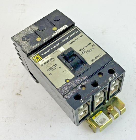 SQUARE D - Q2B32150H - THERMAL MAGNETIC CIRCUIT BREAKER - 3 POLE/ 150 A/ 240 VAC