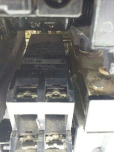 ALLEN BRADLEY 505-AOD, SER. C, REVERSING STARTER, SIZE 0, 600V, 120V COIL, USED