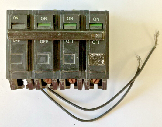 GE TQST1 MOD.2 CIRCUIT BREAKER SHUNT TRIP 120-240VAC 50-60HZ 15A