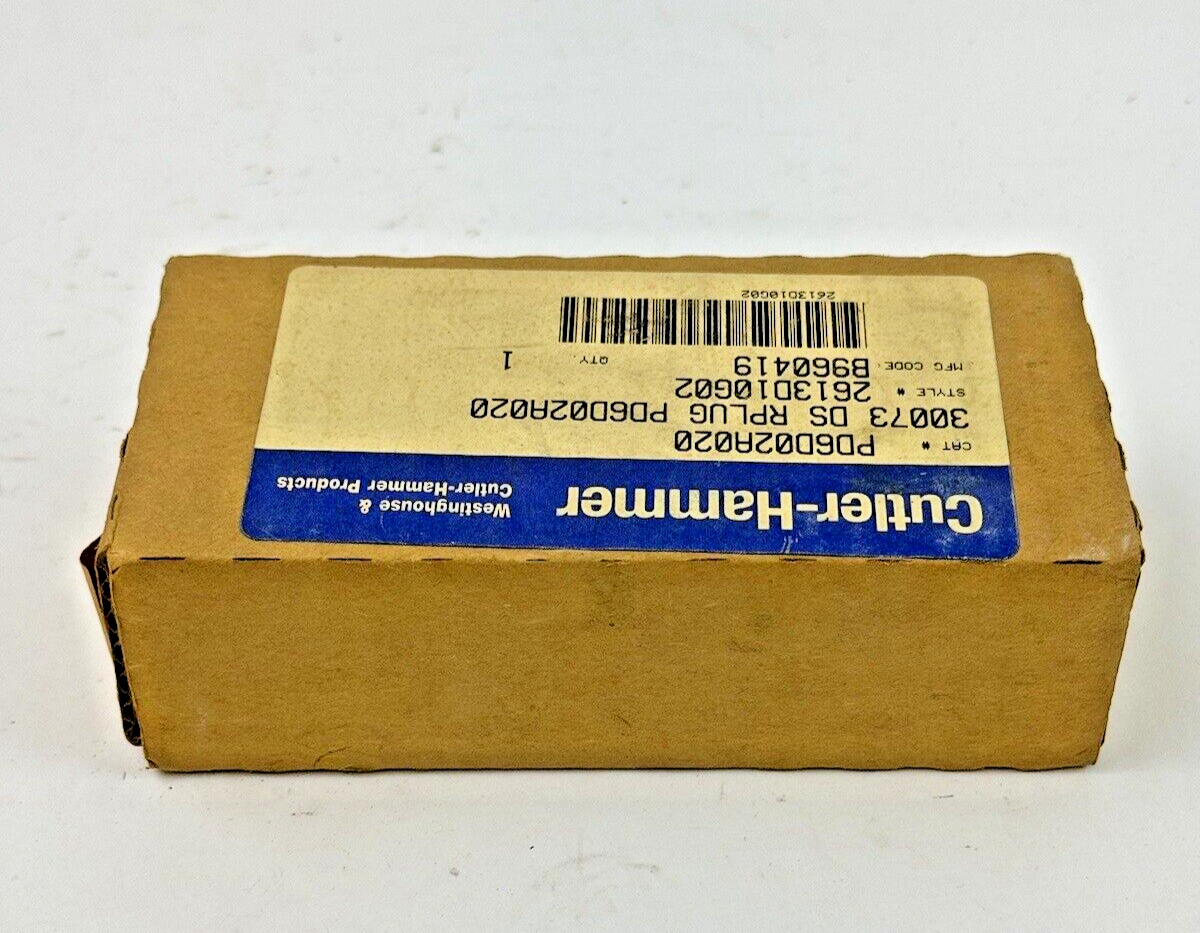 CUTLER-HAMMER - PD6D02A020 -  DIGITRIP RMS RATING PLUG - 200 AMP -FACTORY SEALED