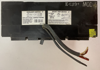 GE TJ4VF26 CIRCUIT BREAKER FRAME 600A 600VAC 3P MOD 5 MICRO VERSA TRIP T4VT 500A