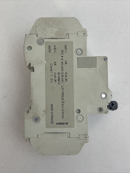 MERLIN GERIN 60180 MULTI9 C60 CIRCUIT BREAKER C 20A 240VAC 3POLE