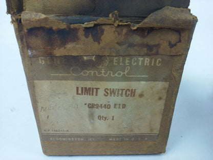 GENERAL ELECTRIC, CR9440 E1D, LIMIT SWITCH, 600 MAX VOLTS, CR, NEW IN BOX