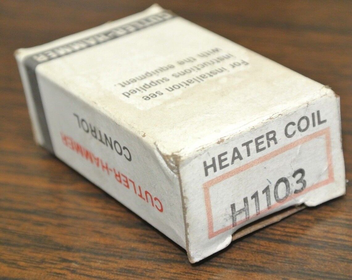 CUTLER-HAMMER H1103 OVERLOAD HEATER ELEMENT / NEW SURPLUS