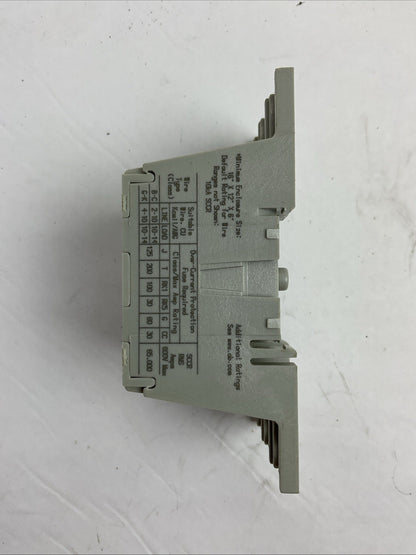 ALLEN BRADLEY 1492-PDME1141 POWER BLOCK 115A 600V (LOT OF 3)